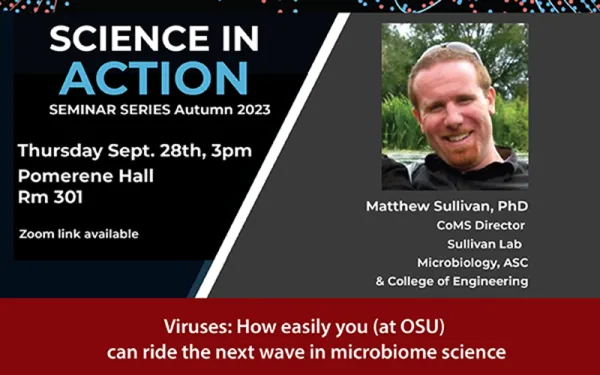 Matt Sullivan Science in Action seminar